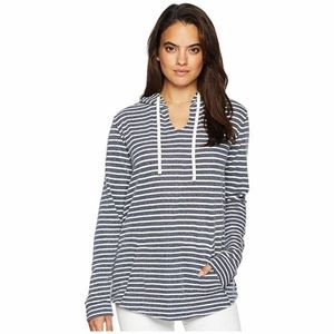 Fresh Produce Striped Tunic Hoodie
